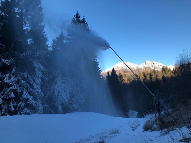 Borno Monte Altissimo, l’innevamento programmato per aprire le piste