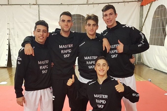 Gli alteti della Master Rapid SKF CBL portano a casa 10 medaglie dalla Venice Cup