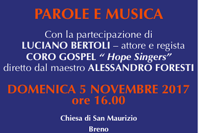 Vivilavalle – Gli appuntamenti del 5 novembre 2017