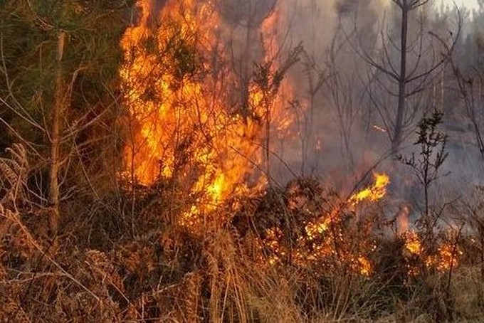 Valsaviore, allarme incendi in un periodo di grande siccità
