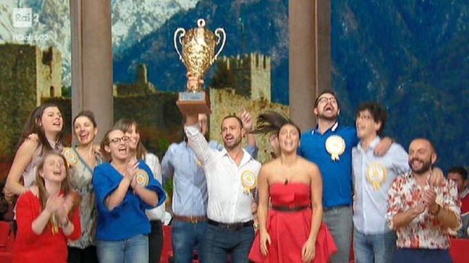 Rimane in gara la squadra di Breno di “Mezzogiorno in famiglia”