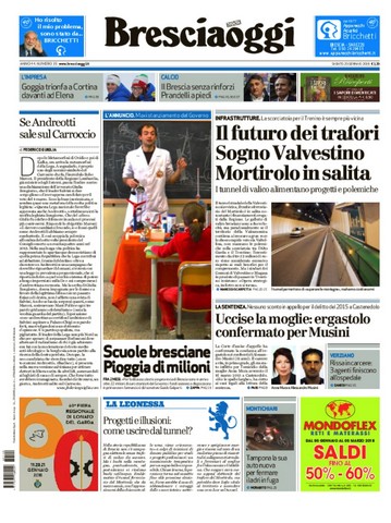 Rassegna stampa quotidiani locali del 20 gennaio 2018