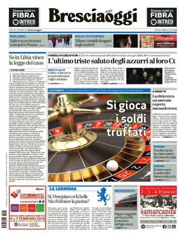 Rassegna stampa locale del 2 febbraio 2018