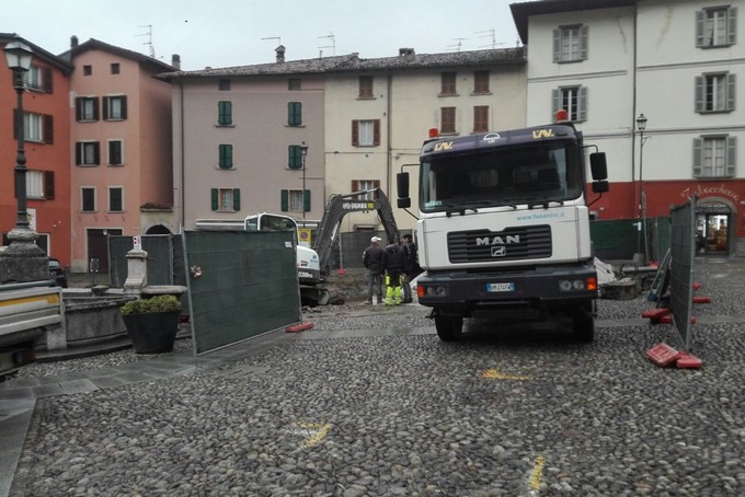 Breno, Panteghini: ‘Ora lavori spediti in Piazza Mercato, di pari passo con quelli dell’ascensore per il castello’