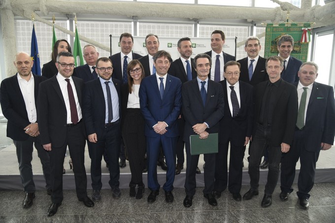 Regione Lombardia, Attilio Fontana presenta gli assessori