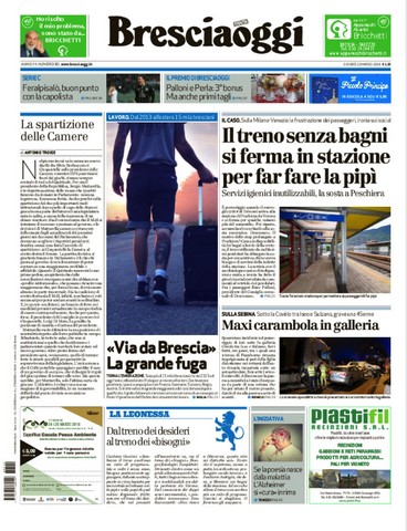 Rassegna stampa quotidiani locali 22 marzo 2018