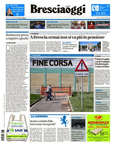Rassegna stampa quotidiani locali 31 marzo 2018