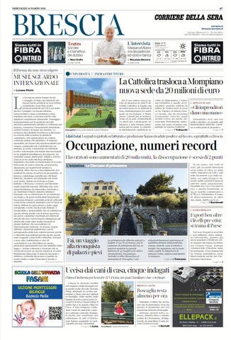 Rassegna stampa quotidiani locali 14 marzo 2018