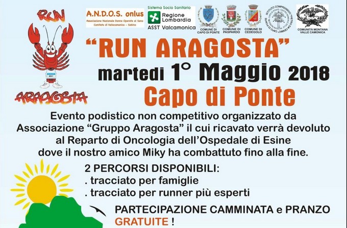 Associazione Gruppo Aragosta: un convegno e una camminata per parlare di salute e fare beneficenza