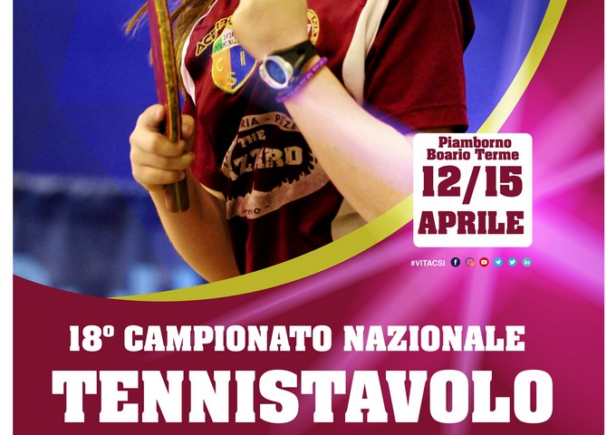 Al Palavibi di Piamborno 400 atleti da tutt’Italia per il Campionato nazionale di tennistavolo
