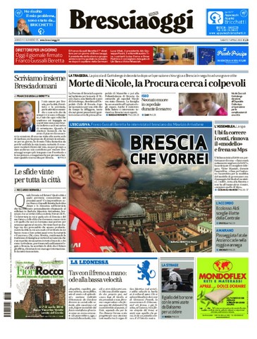 Rassegna stampa quotidiani locali 7 aprile 2018