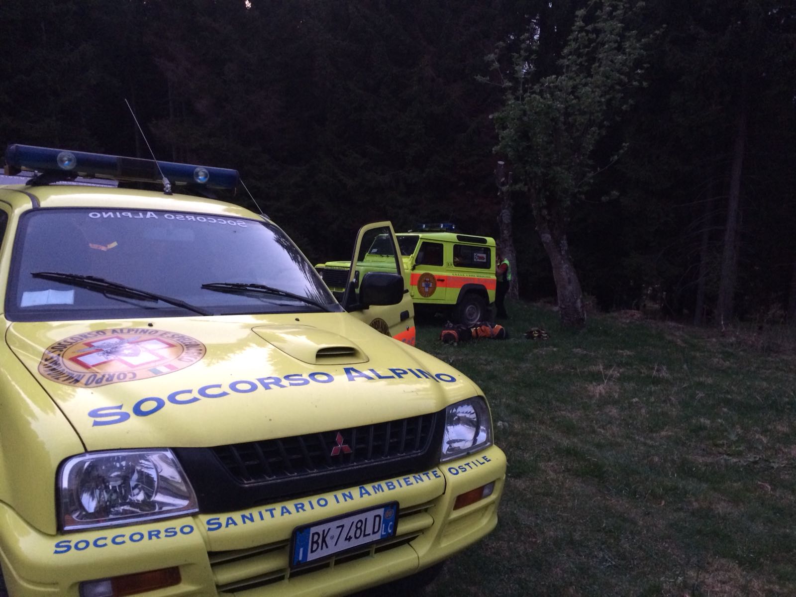 Esine, tre turisti si perdono sui monti. Interviene il Soccorso alpino