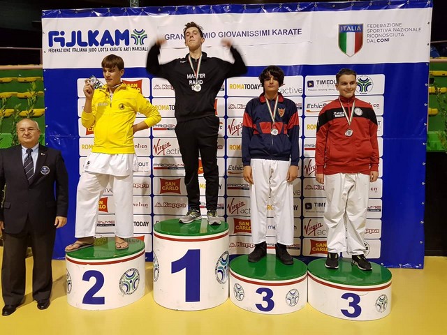 Tre ori per il Karate Master Rapid SKF CBL al Campionato Regionale di combattimento