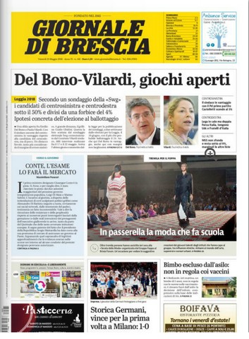 Rassegna stampa 25-5-18