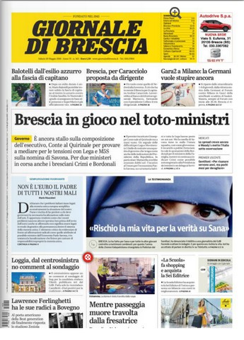 Rassegna stampa 26/5/18