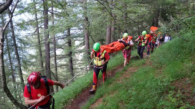Due interventi nel pomeriggio di giovedì sui monti camuni per il Cnsas
