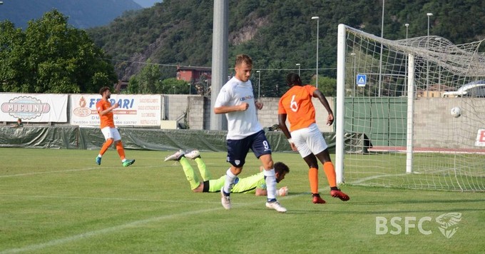 Brescia, 2-1 contro il Rezzato, verso la fine del ritiro a Darfo