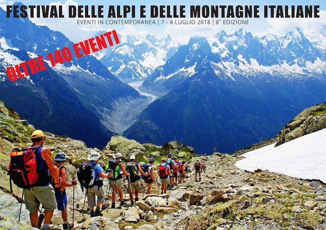 Festival delle Alpi, nel Bresciano 6 eventi nel fine settimana