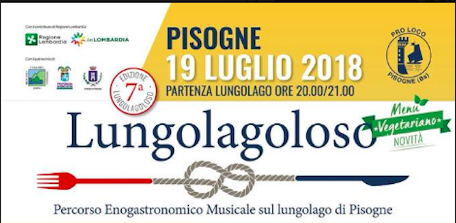 Pisogne, giovedì torna Lungolagoso (con attenzione anche ai vegetariani)