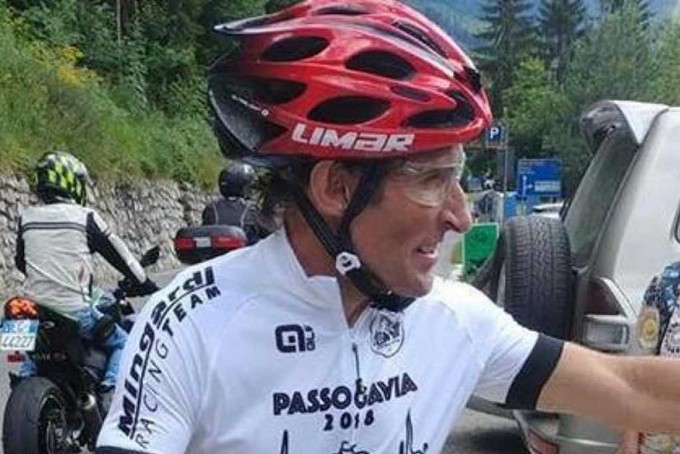 Undici volte sul Gavia. Record e nuova impresa per il ciclista Alberto Paolo Pozzi