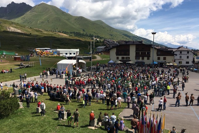 Il pellegrinaggio in Adamello si chiude con la messa al Sacrario del Tonale nel centenario dalla fine della Grande Guerra