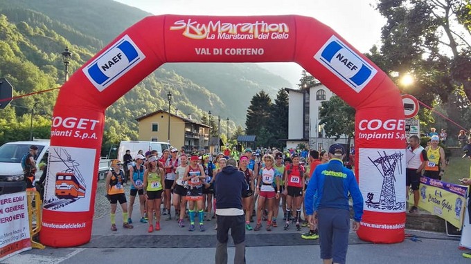 Skymarathon Sentiero 4 Luglio, il record di Poletti non è stato battuto. Vince Minoggio