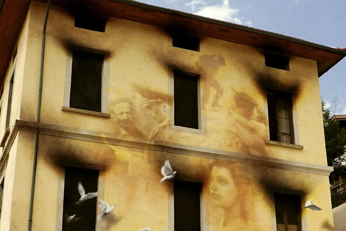 Cevo, il murale di Eron e l’errore storico che non è sfuggito all’Anpi di Valsaviore