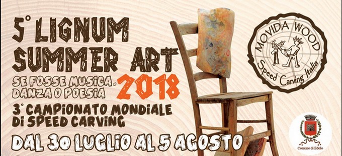 Edolo, 30 artisti per la quinta edizione del Lignum Summer Art