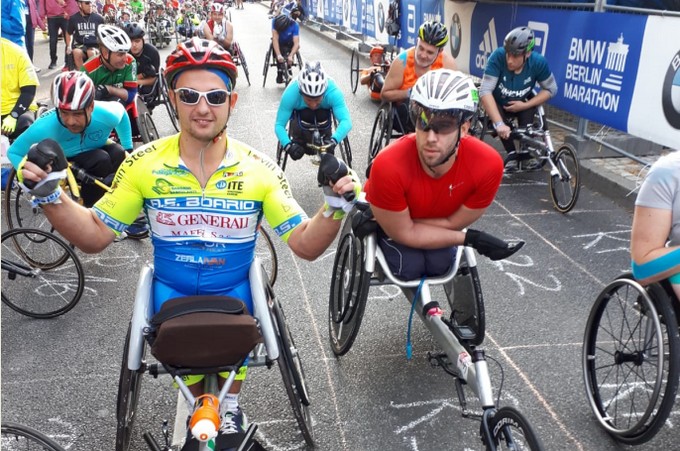Polisportiva Disabili di Vallecamonica, ottimi risultati per Tomasoni e Romele alla Maratona di Berlino