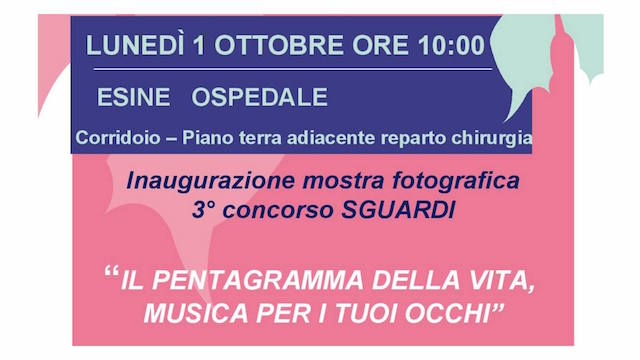 Inaugurata ‘Sguardi’, la terza mostra dell’Andos di Vallecamonica all’ospedale di Esine