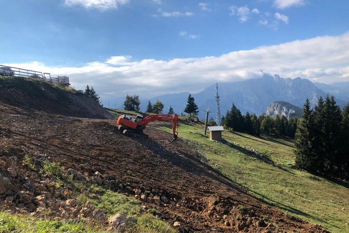 Borno, si lavora in quota per un nuovo accesso alle piste e una nuova terrazza panoramica
