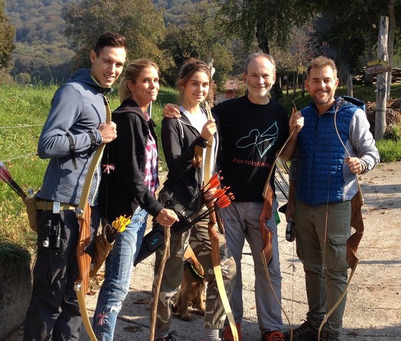 Sulzano, Daniele Bossari e Filippa Lagerback testimonial d’eccezione per il Tiro alla castagna