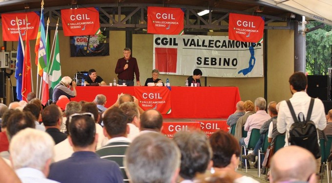 Cgil camuno sebina, oggi e domani il nono congresso comprensoriale