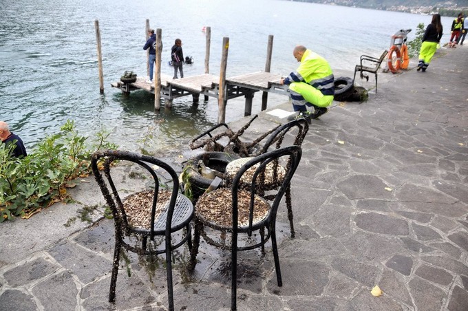 Fondali Puliti, nella tappa di Sulzano dal lago d’Iseo emerge anche una cucina