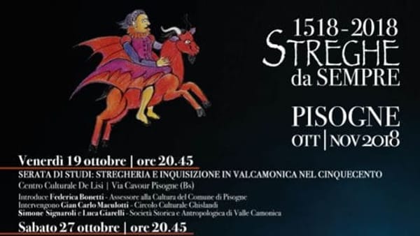 Vivilavalle – Gli appuntamenti di mercoledì 31 ottobre 2018