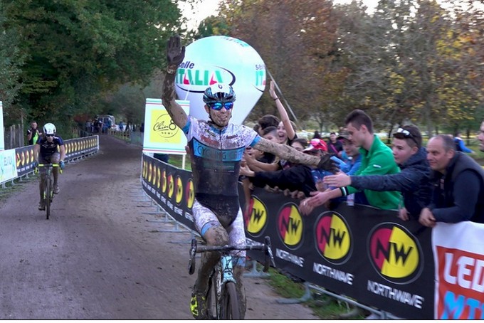 Giro d’Italia di ciclocross, Cristian Cominelli sul podio anche in Ciociaria