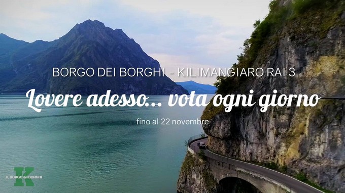 Lovere da sabato protagonista de ‘Il borgo dei borghi-La grande sfida’ su Raitre