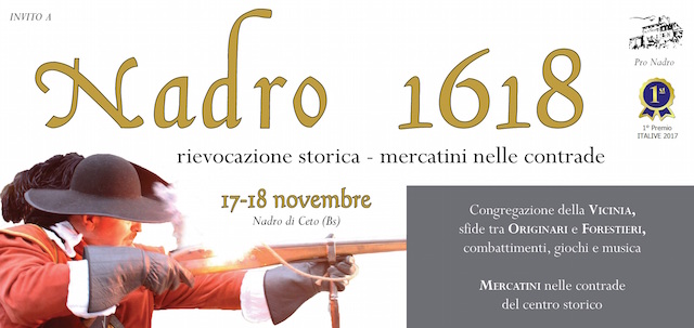 Vivilavalle – Gli appuntamenti del 17 novembre 2018