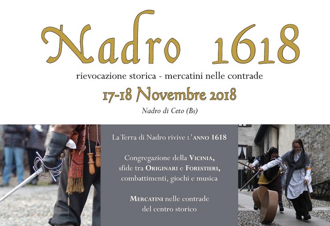 La Terra di Nadro rivive l’anno 1618. L’intervista al presidente di Pro Nadro Luca Giarelli