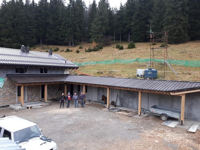 Piancogno, proseguono i lavoro del gruppo M.A.V. al Rifugio Val Sorda