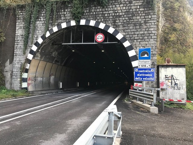 Pisogne, attivato l’autovelox all’ingresso della galleria Trentapassi