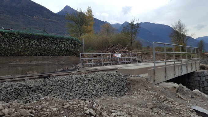 Ceto, ripristinata la circolazione ferroviaria, ma la ex ss42 resta chiusa al traffico