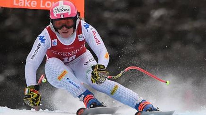SuperG, Nadia Fanchini si ferma al sedicesimo posto ma sfodera la grinta