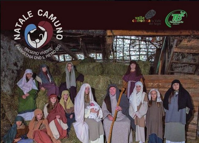 Ono San Pietro, la sera della Vigilia torna il presepe vivente del ‘Natale camuno’