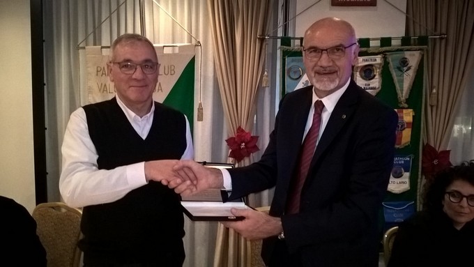 Al Mister di CamUnici Vittorio Serini il Premio Panathlon 2018