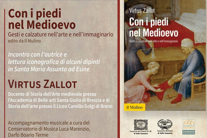 Una serata nel Medioevo con Virtus Zallot per parlare di calzature nell’arte
