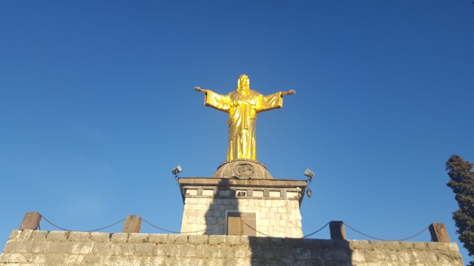 Bienno, terminati i lavori di restauro sulla statua del Cristo Re: lunedì l’inaugurazione