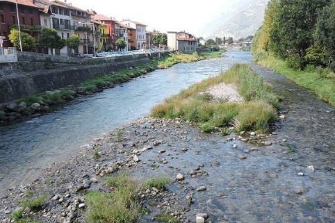 Cividate Camuno, sarà rimosso l’isolotto di detriti in mezzo al fiume Oglio