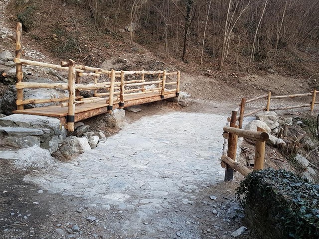 Piancogno, lavori sulla Strada del Vino