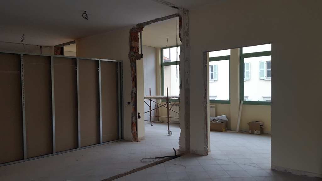 lavori interni museo nuovo